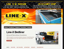 Tablet Screenshot of line-xofhudson.com